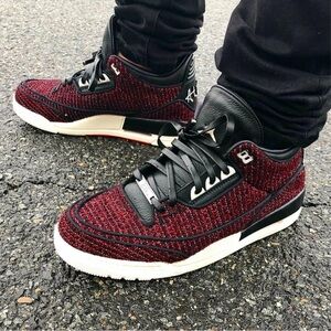 Jordan 3 Retro AWOK Vogue University Red (Women's)